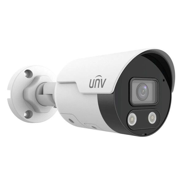 8MP HD Fixed Active Deterrence Bullet Network Camera by Cloud 504 Technologies