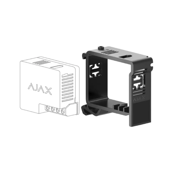 Ajax DIN Holder Black - ENS Security, Model 62964.132.BL
