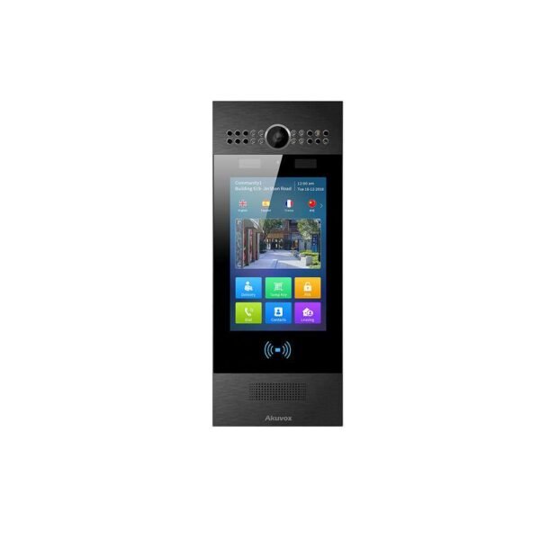 SIP Door Phone R29C-BLK with Facial Recognition by Cloud 504 Technologies